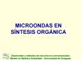 Disolventes y mtodos de reaccin no convencionales PowerPoint PPT Presentation