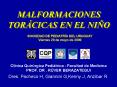 MALFORMACIONES TORCICAS EN EL NIO PowerPoint PPT Presentation