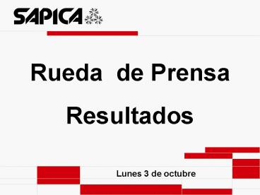Resultados Preliminares