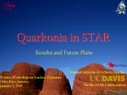 Quarkonia in STAR