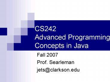 presentation player overlay