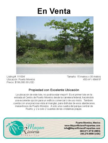 Propiedad con Excelente Ubicacin