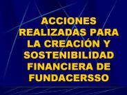 ACCIONES REALIZADAS PARA LA CREACI