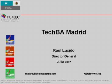 email:raul'lucidotechba'com 34660 460 385