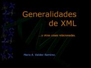 Generalidades de XML