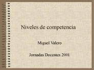 Niveles de competencia