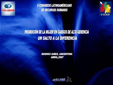 X CONGRESO LATINOAMRICANO