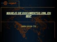 MANEJO DE DOCUMENTOS XML EN MHP