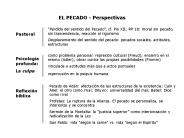 EL PECADO - Perspectivas
