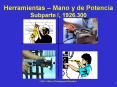 Herramientas Mano y de Potencia Subparte I, 1926'300 PowerPoint PPT Presentation