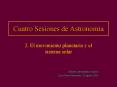 Cuatro Sesiones de Astronoma PowerPoint PPT Presentation