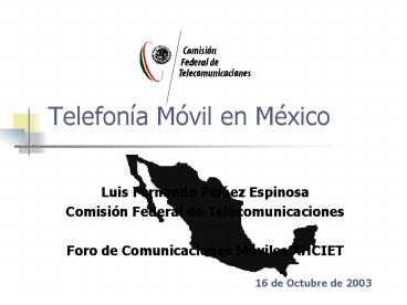 Telefona Mvil en Mxico