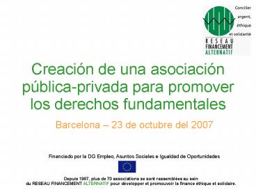 Depuis 1987, plus de 70 associations se sont rassembles au sein