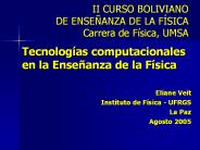 II CURSO BOLIVIANO DE ENSE