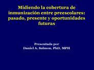 Midiendo la cobertura de inmunizaci