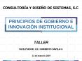 PRINCIPIOS DE GOBIERNO E INNOVACIN INSTITUCIONAL PowerPoint PPT Presentation