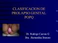 CLASIFICACION DE PROLAPSO GENITAL POPQ PowerPoint PPT Presentation