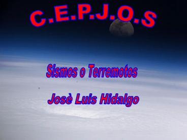 Porque suceden los desastres naturales