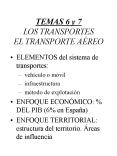 TEMAS 6 y 7 LOS TRANSPORTES EL TRANSPORTE A PowerPoint PPT Presentation