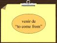 venir de PowerPoint PPT Presentation