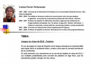 presentation player overlay