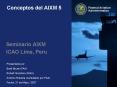 Conceptos del AIXM 5 PowerPoint PPT Presentation