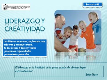 LIDERAZGO Y CREATIVIDAD