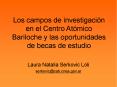 Los campos de investigaci PowerPoint PPT Presentation