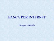 BANCA POR INTERNET