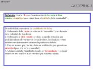 LEY MORAL, 1