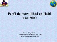 Perfil de mortalidad en Hait