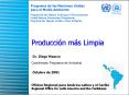 Produccin ms Limpia PowerPoint PPT Presentation
