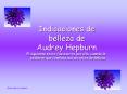 Audrey Hepburn beauty tips PowerPoint PPT Presentation