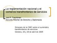La reglamentaci