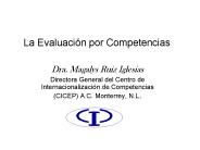 La Evaluacin por Competencias