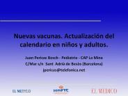 Nuevas vacunas. Actualizaci