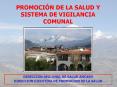 PROMOCIN DE LA SALUD Y SISTEMA DE VIGILANCIA COMUNAL PowerPoint PPT Presentation
