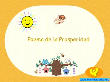 Poema de la prosperidad