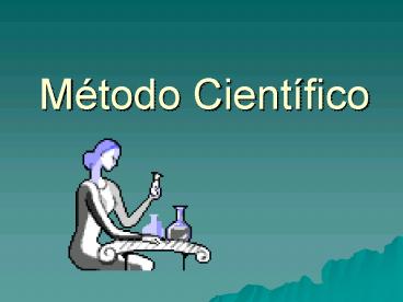 Mtodo Cientfico