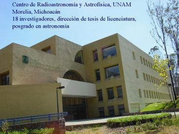 Centro de Radioastronom