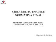 CIBER DELITO EN CHILE NORMATIVA PENAL