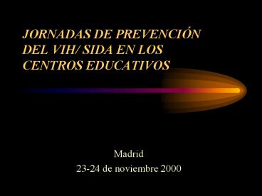 JORNADAS DE PREVENCI