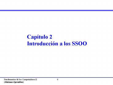 Fundamentos de los Computadores II 0