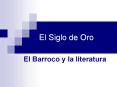 El Siglo de Oro PowerPoint PPT Presentation