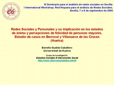 Redes Sociales y Personales y su implicaci