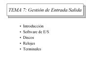 TEMA 7: Gesti