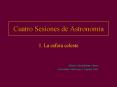 Cuatro Sesiones de Astronom PowerPoint PPT Presentation