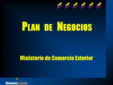 Diseo de Planes de negocios Exportadores