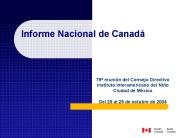 Informe Nacional de Canad
