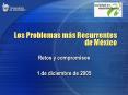 Los Problemas ms Recurrentes de Mxico PowerPoint PPT Presentation